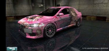 ドリスピ 全車種図鑑：CUTE LANCER Evolution X 島村卯月SP