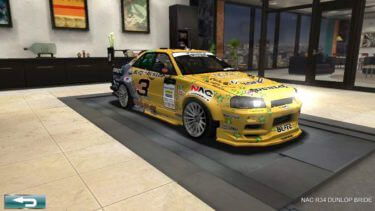 ドリスピ 全車種図鑑：NAC R34 DUNLOP BRIDE