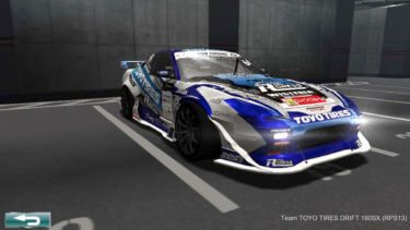 ドリスピ 全車種図鑑：Team TOYO TIRES DRIFT 180SX (RPS13)