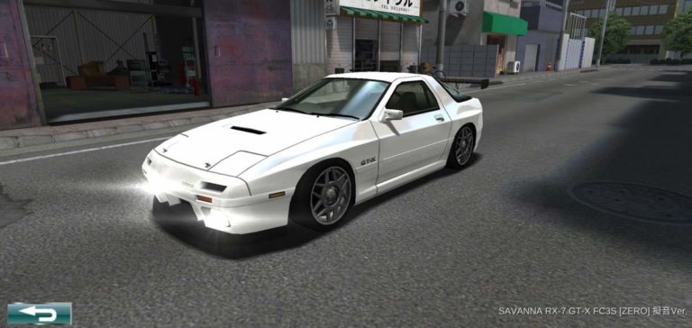 ドリスピ 全車種図鑑：SAVANNA RX-7 GT-X FC3S [ZERO] 擬音Ver
