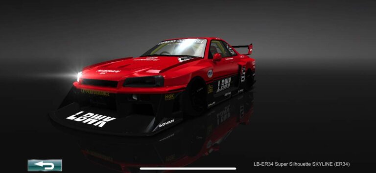 ドリスピ 全車種図鑑：LB-ER34 Super Silhouette SKYLINE (ER34
