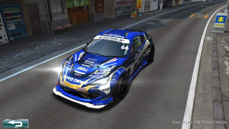 ドリスピ 全車種図鑑：Team TOYO TIRES DRIFT VR386 | DRISPI DAYS