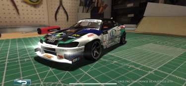 ドリスピ 全車種図鑑：LINGLONG Team ORANGE SILVIA S15-2JZ (S15)