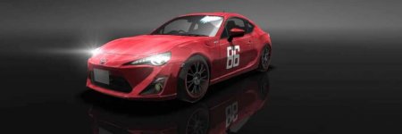 ドリスピ 全車種図鑑：TOYOTA 86 ZN6 片桐夏向 [天翔ける翼] 原作タッチVer.