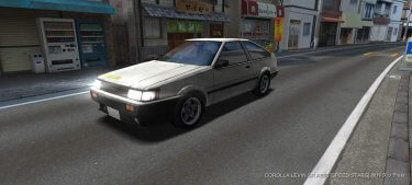 ドリスピ 全車種図鑑：COROLLA LEVIN SR AE85 [SPEED STARS] 原作タッチVer.