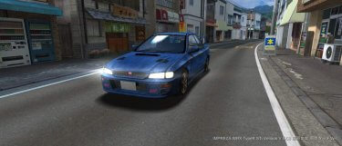 ドリスピ 全車種図鑑：IMPREZA WRX TypeR STi Version Ⅴ GC8 藤原文太 原作タッチVer.