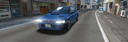 ドリスピ 全車種図鑑：IMPREZA WRX TypeR STi Version Ⅴ GC8 藤原文太 原作タッチVer.