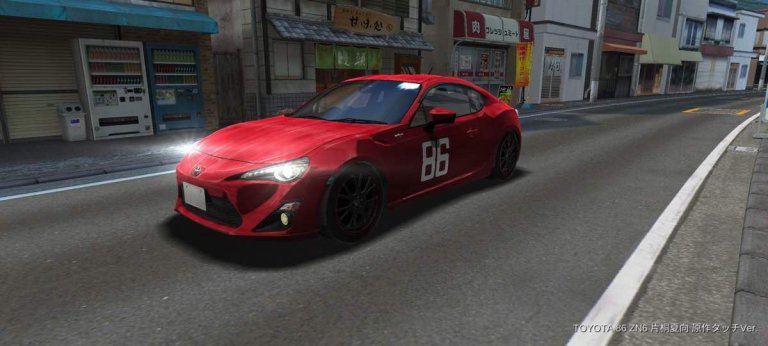 ドリスピ 全車種図鑑：TOYOTA 86 ZN6 片桐夏向 原作タッチVer