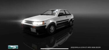 ドリスピ 全車種図鑑：[XD]COROLLA LEVIN GT APEX AE86 2DOOR