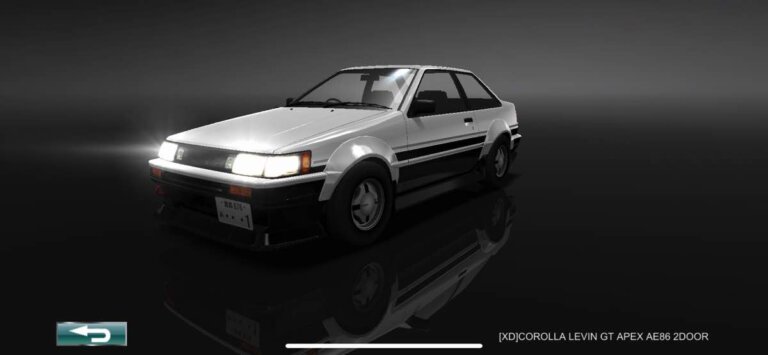 【おトク】 ドリスピ 全車種図鑑：[XD]COROLLA LEVIN GT APEX AE86 2DOOR ミニカー