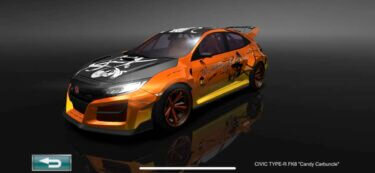 ドリスピ 全車種図鑑:CIVIC TYPE-R FK8 “Candy Carbuncle”