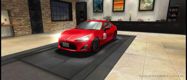 ドリスピ 全車種図鑑：TOYOTA 86 ZN6 片桐夏向 アニメタッチVer