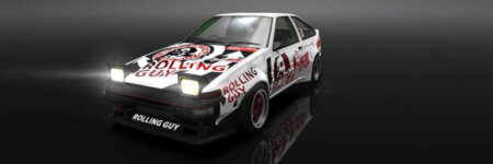 ドリスピ 全車種図鑑：SPRINTER TRUENO GT-APEX 3door AE86 [ローリング野郎1号] オーラVer.