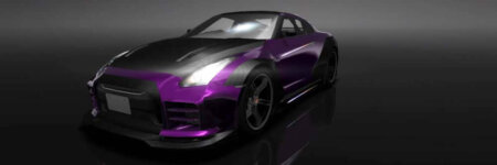 ドリスピ 全車種図鑑：NISSAN GT-R “Tachyon MK-Ⅱ” オーラVer. (R35)